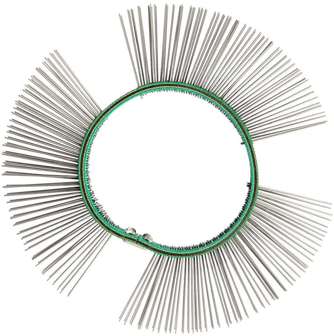 Fijne ijzerdraadborstel 11 mm