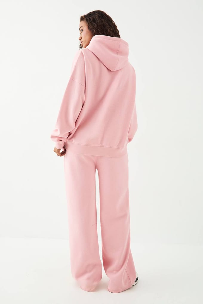 Dames DSGN Studio Sport Straight Leg Jogger | Pink | Maat: XL