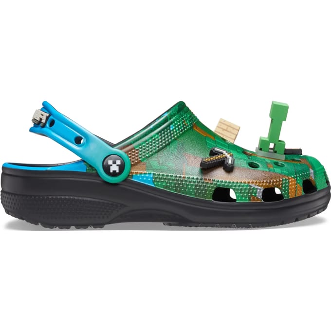 Crocs Minecraft Classic Clog Slippers Veelkleurig