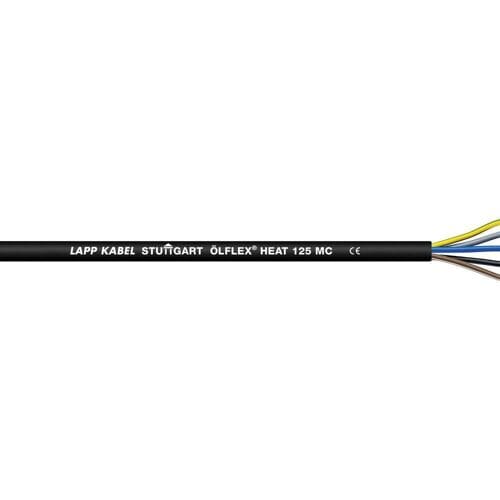 LAPP ÖLFLEX® HEAT 125 MC Stuurstroomkabel 2 x 1 mm² Zwart 1024315/500 500 m