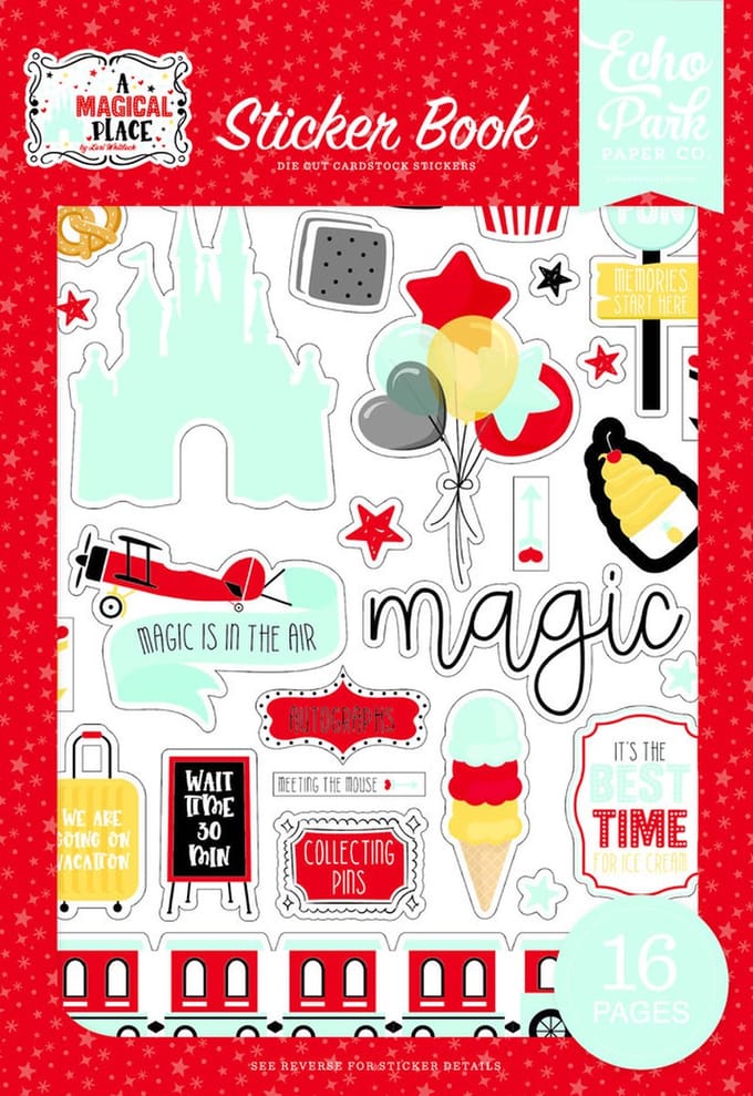 Echo Park - A Magical Place Sticker Book (AMP239029)