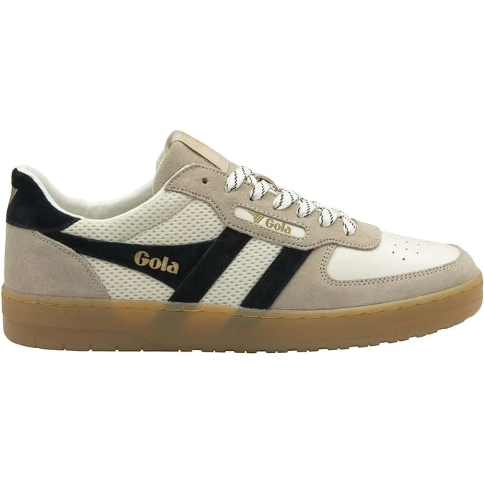 Gola Hawk 83 - Herensneaker - Off-White-Bone-Black-Gum