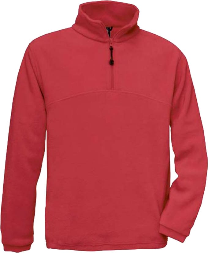 1/4 rits fleece B&C Highlander