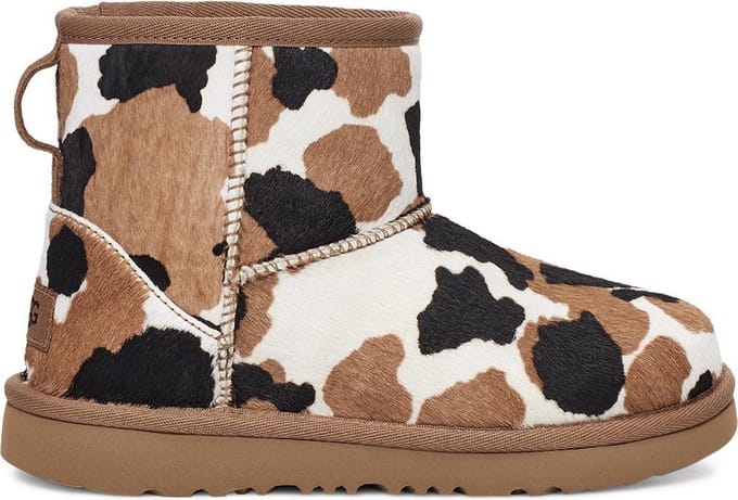 UGG - maat 36- Kids' Classic Mini Cow Print Unisex Laarzen
