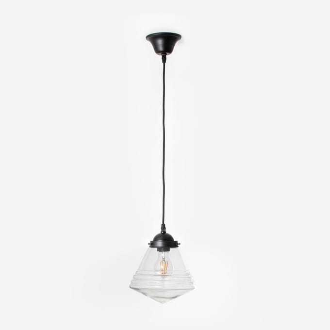 Hanglamp aan snoer Luxe School Small Helder Moonlight - Art Deco Trade
