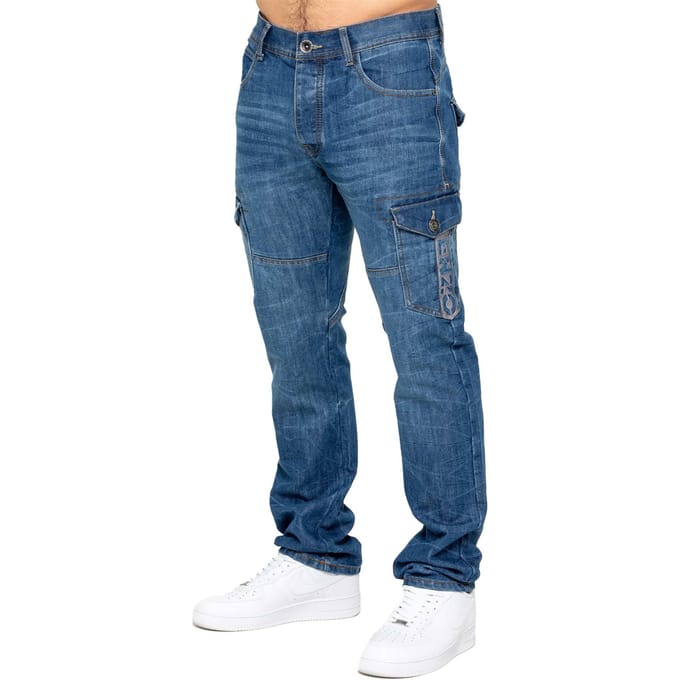 Enzo | Heren Rechte Benen Jeans
