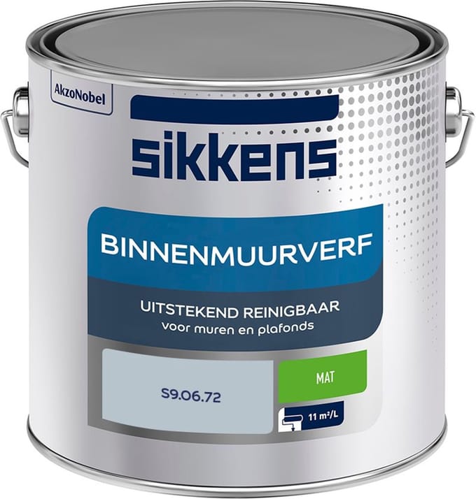 Sikkens - Binnenmuurverf Mat - S9.06.72 - Mengverf - 2,5 L