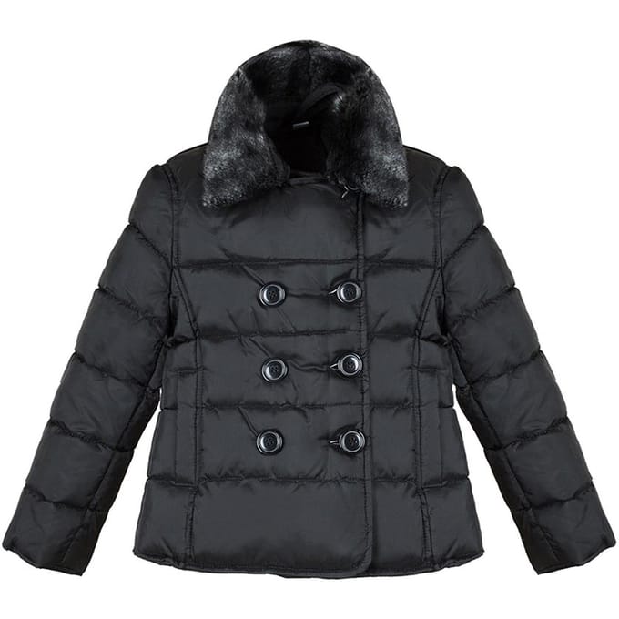 Veste d'hiver noire pour fille Olimpias black