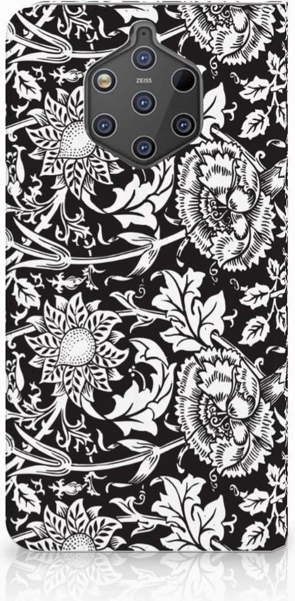 Nokia 9 PureView Smart Cover Black Flowers
