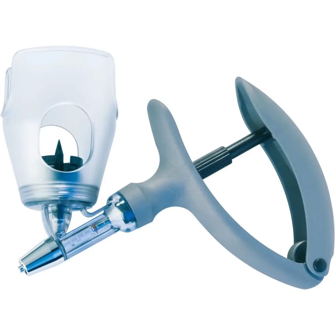 Spuit met fleshouder schroefdraad Kerbl HSW ECO-MATIC