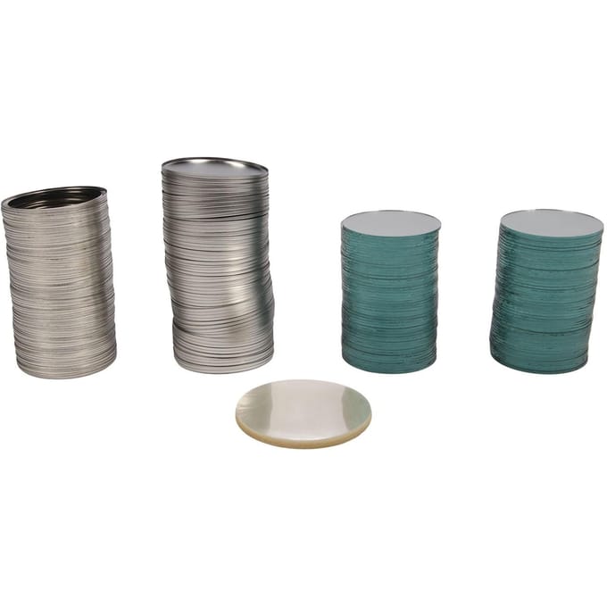 100 stuks 75MM Blanco Spiegel Maakbenodigdheden Compacte Make-up Spiegel DIY Kits voor Reclamecadeaus gray