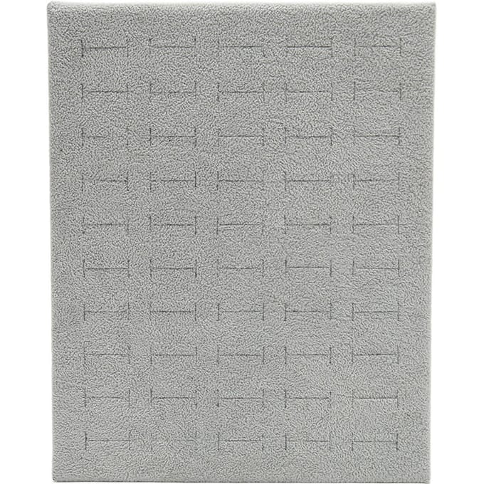 Ring Lade Display Houder 50 Sleuven Sieraden Oorbel Opberg Organizer voor Thuis Slaapkamer gray
