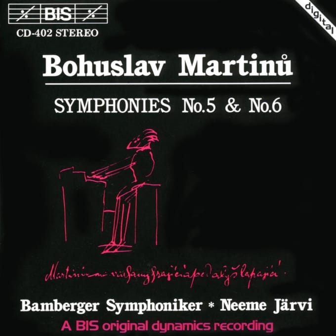 Bamberg Symphoniker, Neeme Järvi - Martinů: Symphony No.5 (1946) (CD)