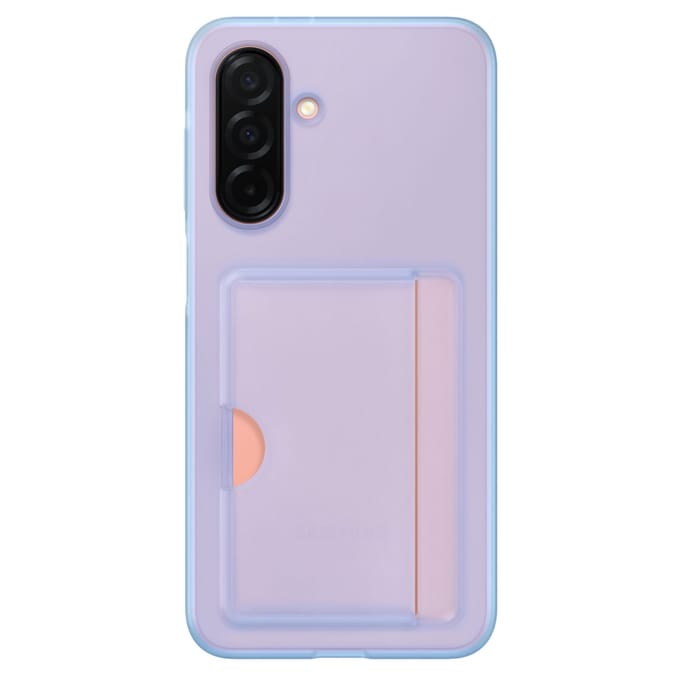 Samsung Galaxy A26 Couverture arrière avec pochette pour cartes Bleu