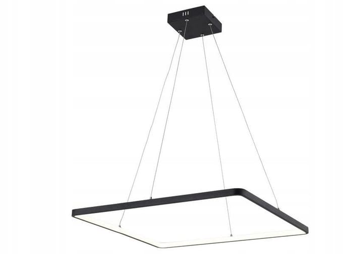Moderne LED Hanglamp Vierkant 60cm 4000K Zwart