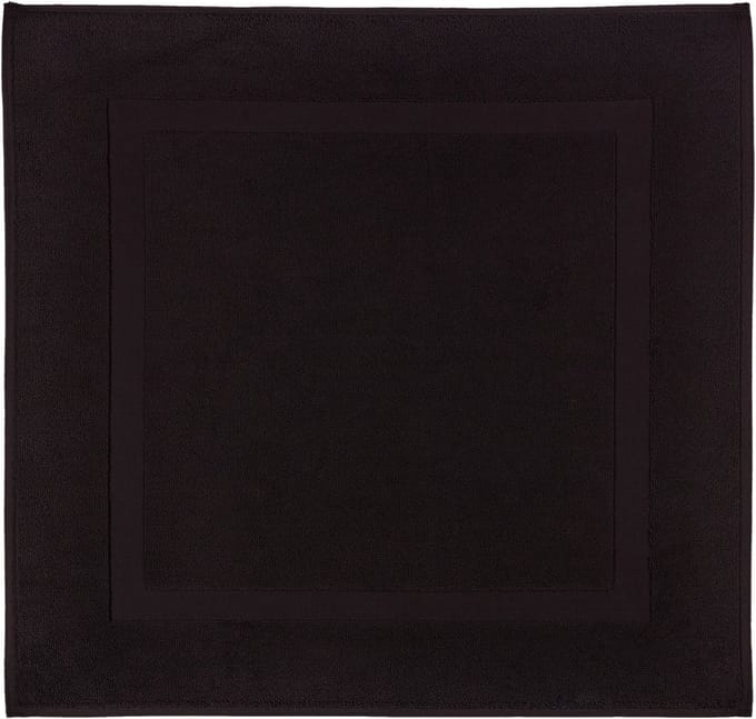 Casilin Una WC-mat - 60 x 60 cm - Katoen - Zwart