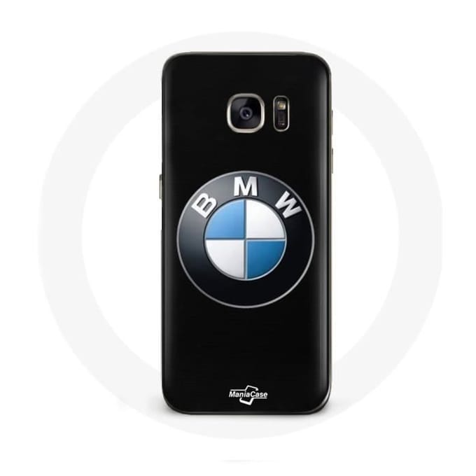Coque - BMW - Galaxy S7 - Logo - Noir - Rigide noir
