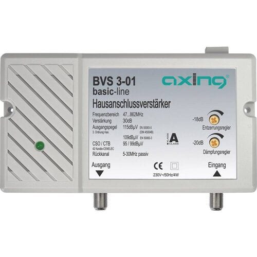Axing BVS 3-01 Kabeltelevisieversterker 30 dB