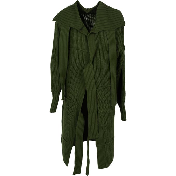 La Haine Inside Us Cardigan Unisex Vrouw groen