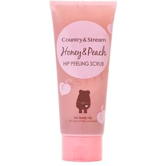 Country & Stream - Honey & Peach Hip Peeling Scrub 150g