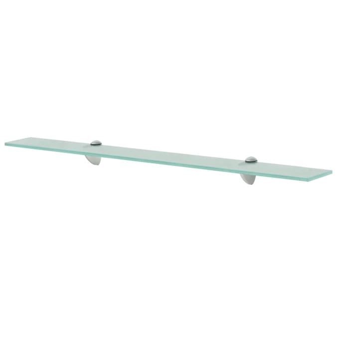 vidaXL - Zwevend - schap - 80x10 - cm - 8 - mm - glas