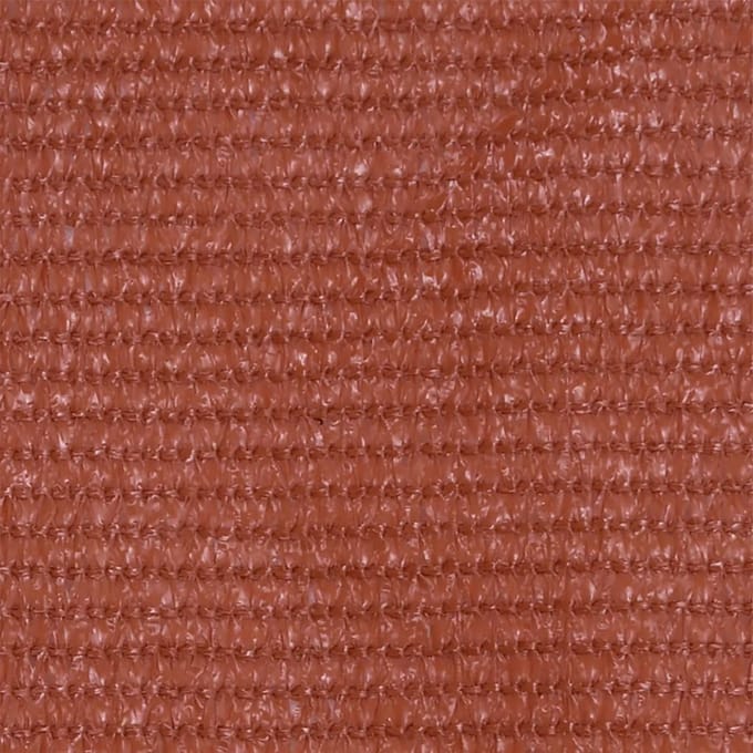 vidaXL - Balkonscherm - 90x400 - cm - HDPE - terracottakleurig