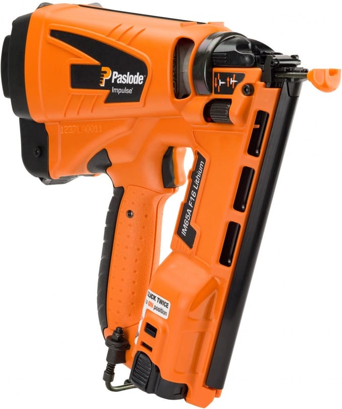 Paslode Im65Af16 Li Tacker op gas set in koffer - 32-63mm
