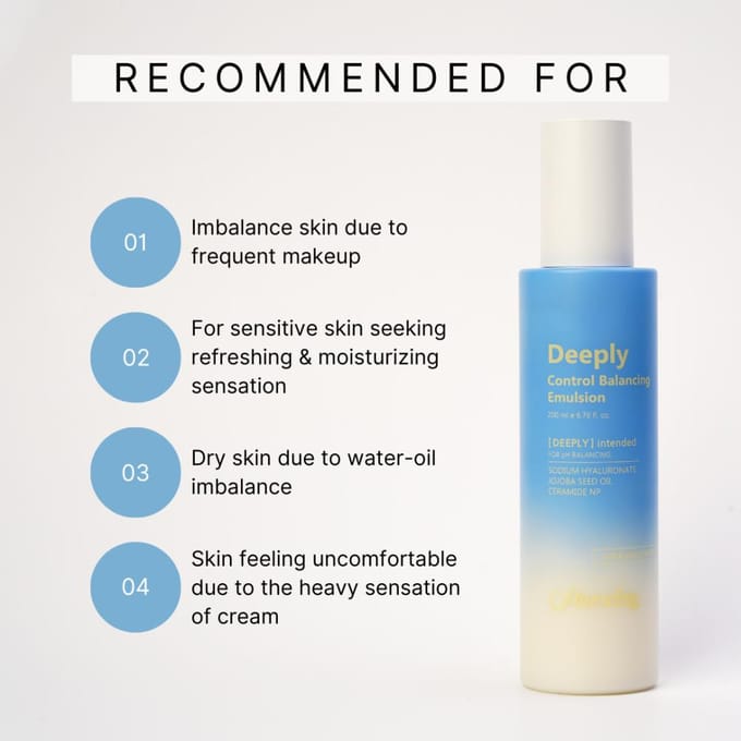 [Eleven Huesday] Deeply Control Balancing Emulsie 200ml white