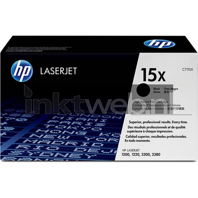 HP 15X hc zwart (Origineel)