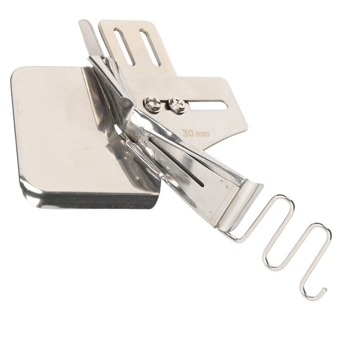 Hoekbinder 4-voudig Biaismap Bindhulpstuk Stiksteek Machine-accessoires 30 mm white