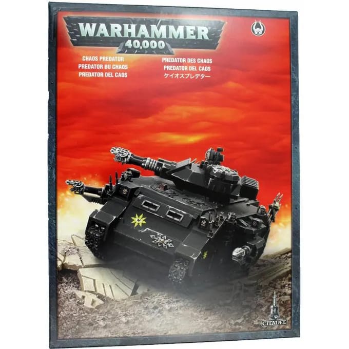 Bordspellen Games Workshop Warhammer 40k - Space Marine du Chaos Predator