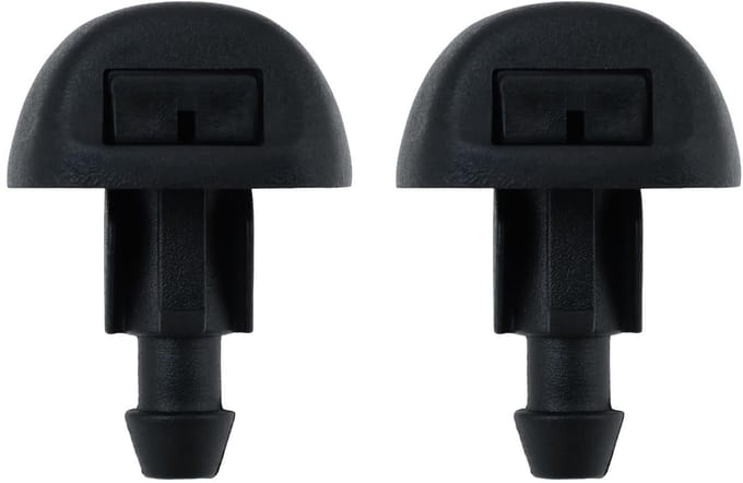 Dailygoods - Set van 2 Ruitensproeiers voor Peugeot