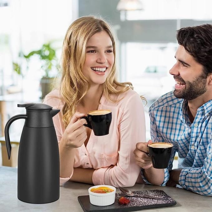Waterkoker 1,7L met temperatuurregeling, LCD, Warmteondersteuning, automatische uitschakeling, 2200W