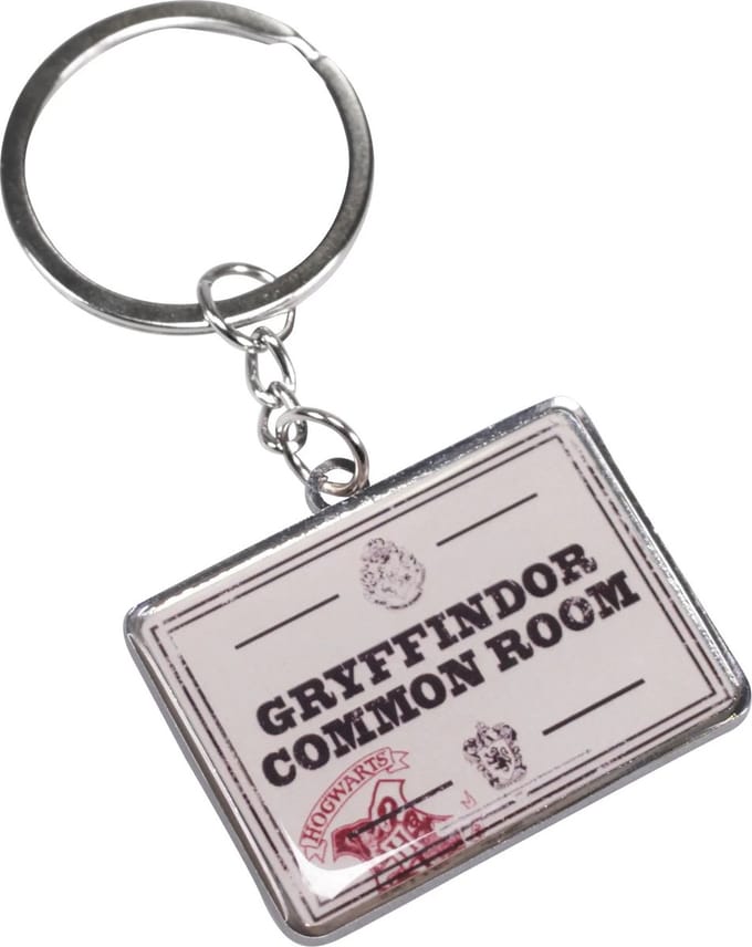 Harry Potter - Gryffindor Common Room - Metalen Sleutelhanger
