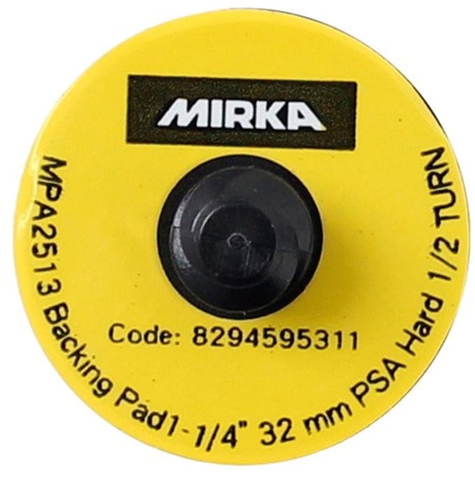 MIRKA Quick Lock Steunpad 32mm - Velcro SOFT