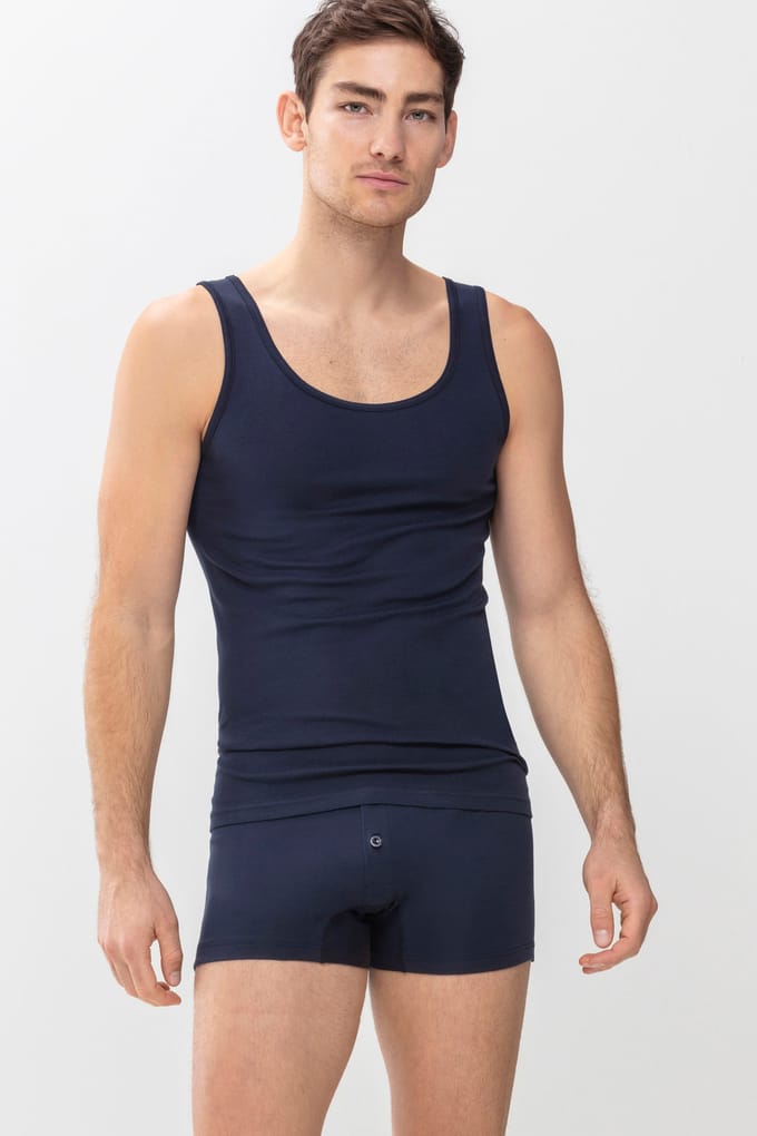 mey Herren Athletic Shirt Serie Casual Cotton