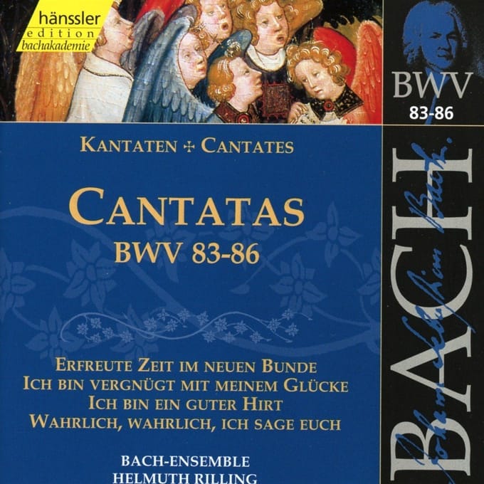 Bach-Ensemble, Helmuth Rilling - J.S. Bach: Cantatas Bwv 83-86 (CD) (Remastered)