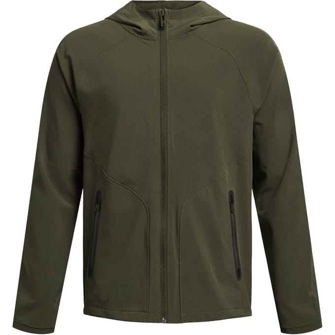 Under Armour Fleecejas met capuchon voor kinderen (Groen)