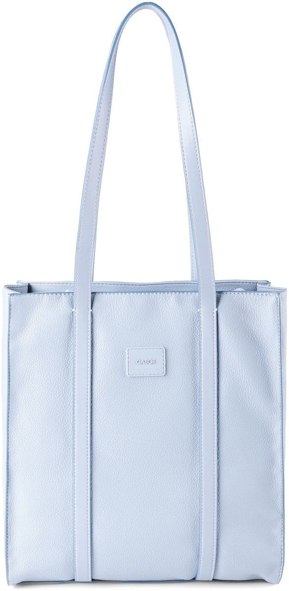 Gabor shopper Elfie Zip Tote Bag Light Blue Lichtblauw
