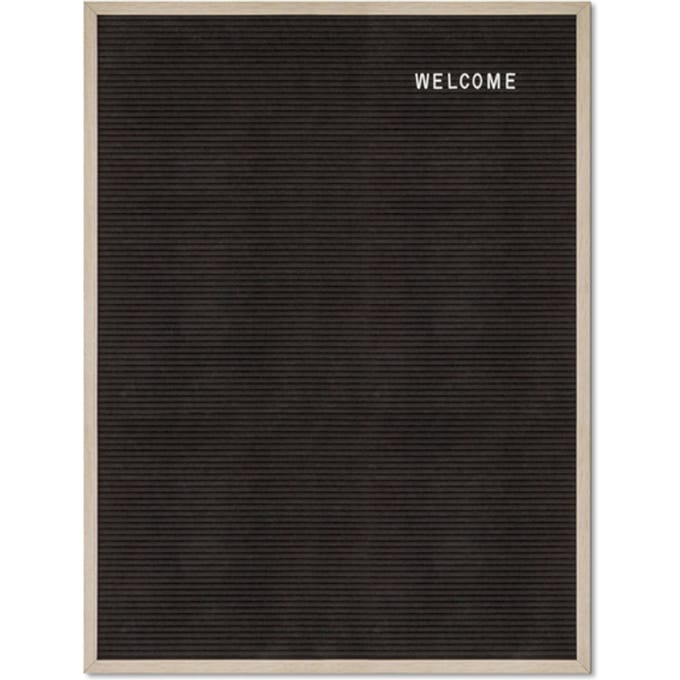 Letterbord IEZZY 60x80cm naturel hout