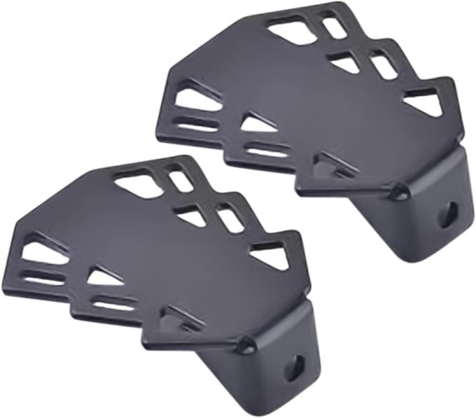 Fiets Pedalen - Stalen Lagers - Veilig Fietsen - Antislip Ontwerp - Set van 2 - Zwart