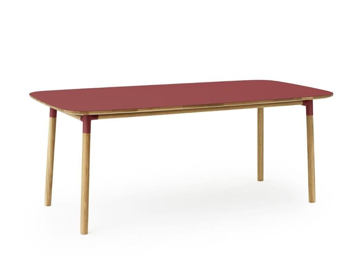 Normann Copenhagen - Form tafel - rood - M