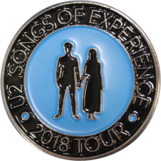 U2 - Songs Of Experience Pin - Zwart/Blauw