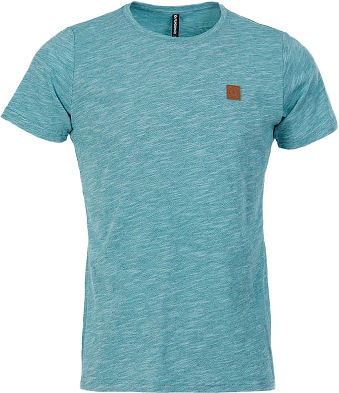 Fundango Jaggyy Structured T-shirt Met Korte Mouwen Blauw M Man