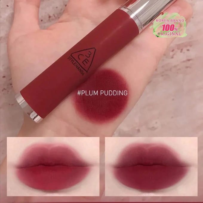 3CE HAZY LIP, Velvet Blur Lip 4g/0.141oz (10 kleuropties) 4g/0.141oz pink