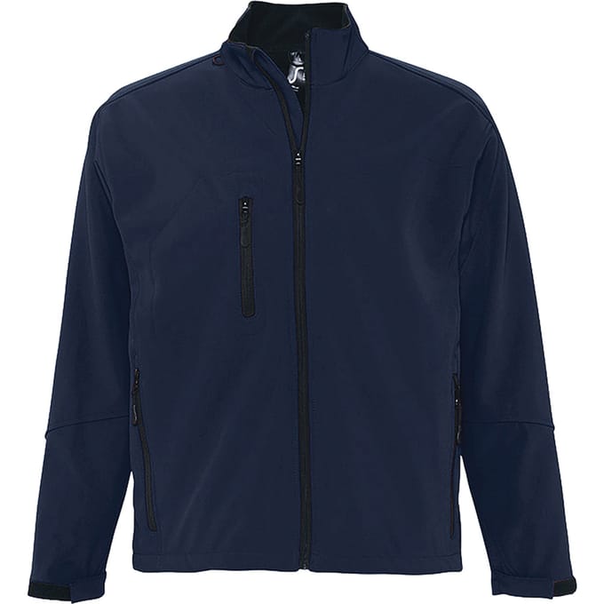 SOLS Heren Relax Soft Shell Jacket (ademend, winddicht en waterbestendig) (Afgrond blauw)