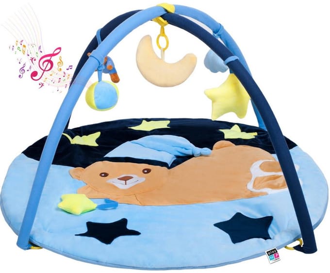 PLAYTO Speelkleed met melodie en trapeze 87cm - Speelmat