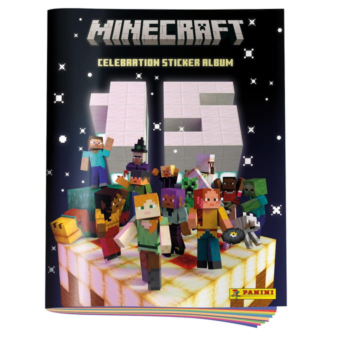Panini Minecraft 3 Sticker Starter Pack