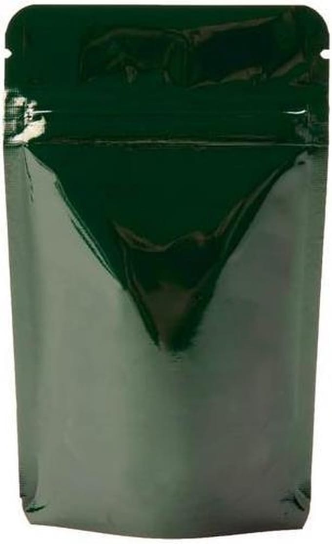 Stazakken Donkergroen 8x5x13cm | 28 gram (100 stuks)