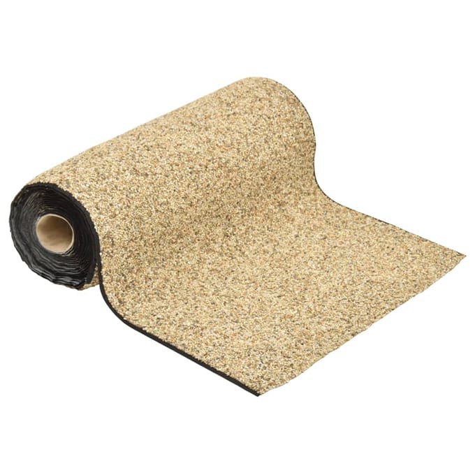 vidaXL - Grindfolie - 100x40 - cm - natuurlijk - zandkleurig